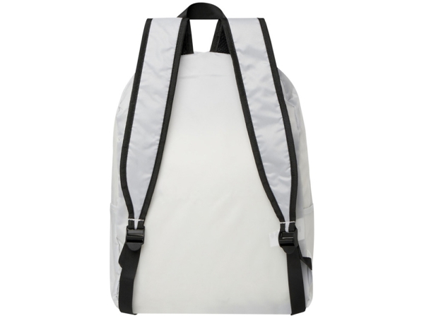 Складной рюкзак EcoFold объемом 15 л из переработанного ПЭТ-пластика - Белый