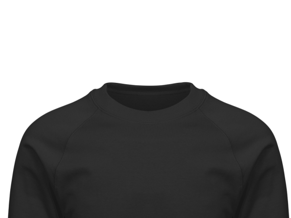 Свитшот оверсайз с рукавом реглан «Belgrade», унисекс, черный