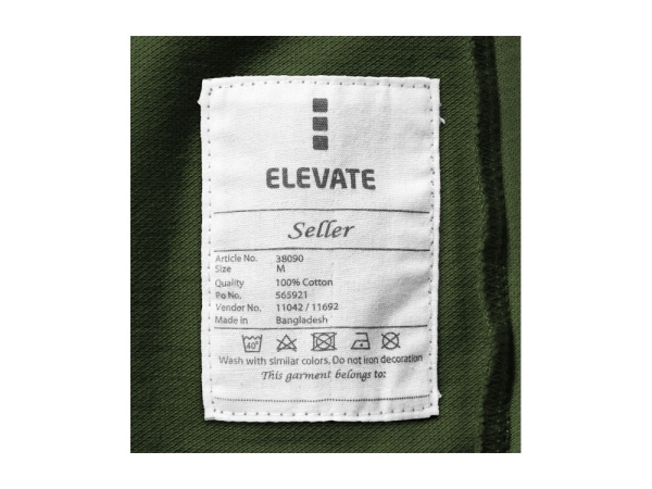 Рубашка поло Seller мужская, армейский зеленый