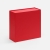 Коробка складная Quadra Fold, красная