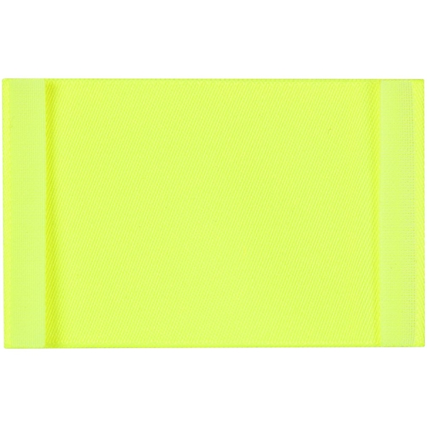 Лейбл тканевый Epsilon, XL, желтый неон