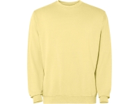 Свитшот «Jaya» унисекс, солнечно-желтый выстиранный WASHED