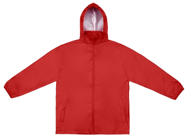 Ветровка "Miami 2.0" детская с чехлом, красный