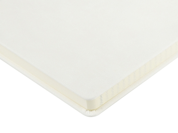 Ежедневник недатированный А5 "Megapolis Velvet New", белый