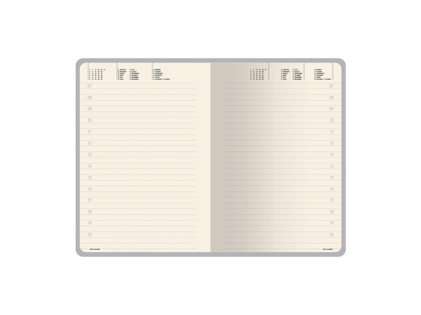 Ежедневник недатированный А5 "Megapolis Velvet New", белый