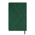 Ежедневник недатированный Muse, зеленый, А5, с декоративной коричневой полосой, блок в линейку