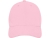 Бейсболка Davis, 6 панелей, light pink