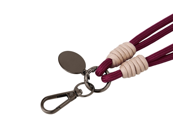 Брелок-браслет "Bohemian", бургунди