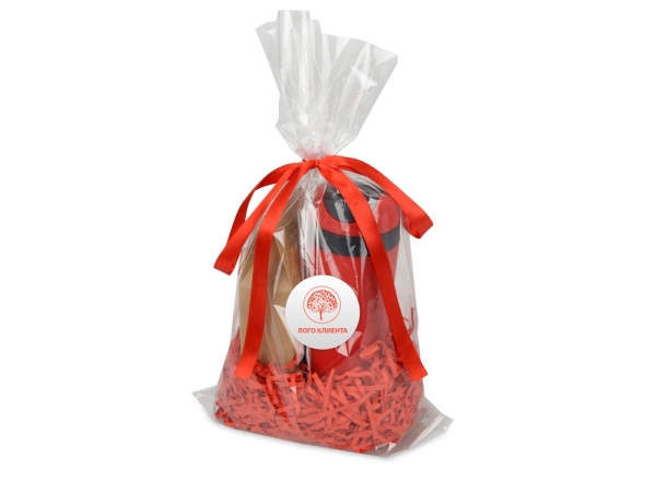 Подарочный набор «Tea Cup Plus» с чаем, красный