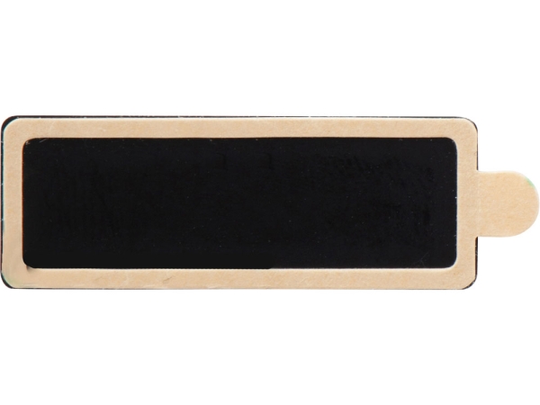 USB 2.0- флешка на 32 Гб c подсветкой логотипа «Hook LED», темно-серый, синяя подсветка