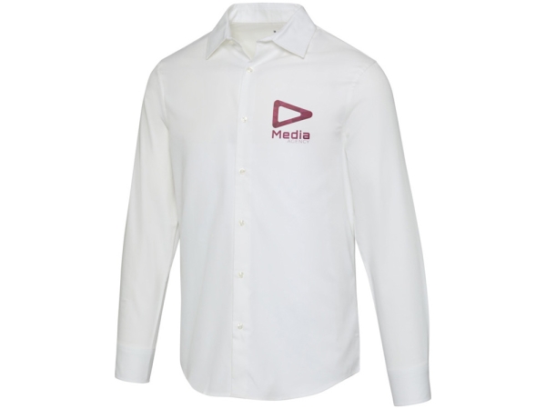 Citrine мужская рубашка из твила - Белый