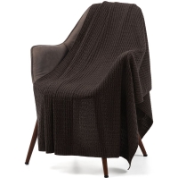 Плед Slumberland, коричневый меланж Плед Slumberland, коричневый меланж