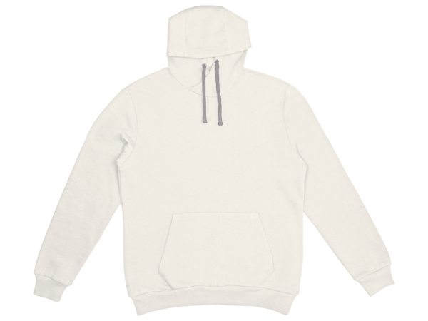 Толстовка унисекс "Stream" с капюшоном, белый