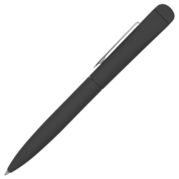 IQ, ручка с флешкой, 4 GB, черная паста