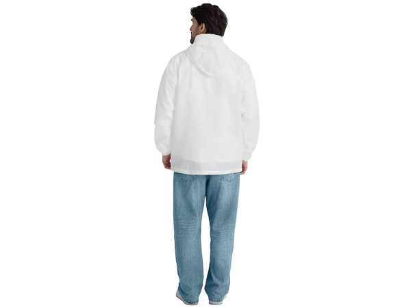 Ветровка "Miami 2.0" мужская с чехлом, белый