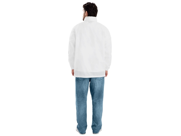 Ветровка "Miami 2.0" мужская с чехлом, белый