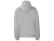 Толстовка оверсайз с капюшоном на молнии «Monaco», серый меланж