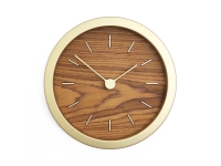 Часы настенные "Gracie" XS, натуральные с золотистым Часы настенные "Gracie" XS, натуральные с золотистым