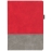 Ежедневник Horizon, недатированный, серый с красным