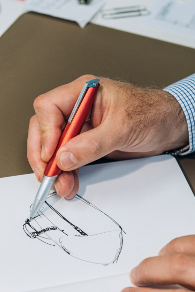 Ручка-роллер Pininfarina PF GO BLACK