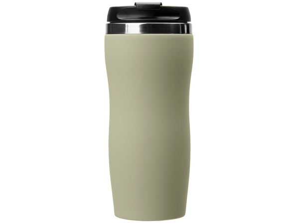 Термокружка "Mony Steel" 350 мл, soft touch, оливковый