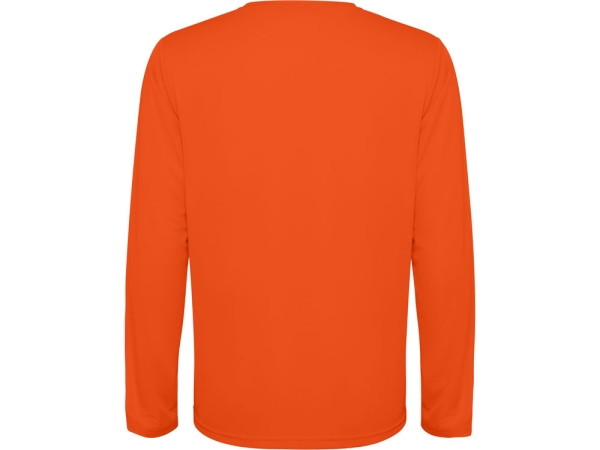 Лонгслив «Estoril» детский, огненно-оранжевый