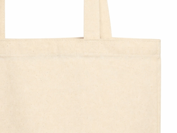 Сумка «Твил» из хлопка, 210 г/м2, натуральный