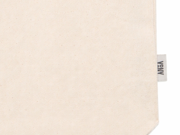 Сумка «Твил» из хлопка, 210 г/м2, натуральный