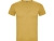 Футболка "Fox" мужская, горчичный меланж