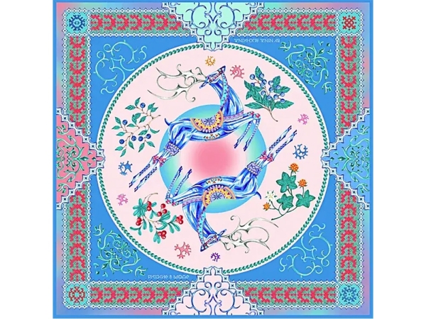 Платок «Северное сияние»