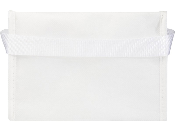 Spectrum нетканая сумка-холодильник, 4 л, на 6 банок, из переработанных материалов, белый