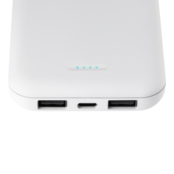 Внешний аккумулятор SIRIUS SOFT LIGHT TYPE-C с подсветкой, 10000 мА·ч Белый 5041.07