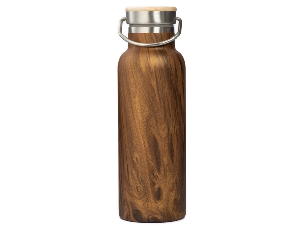 Вакуумная термобутылка «Britewood S4», 500 мл, крафтовый тубус