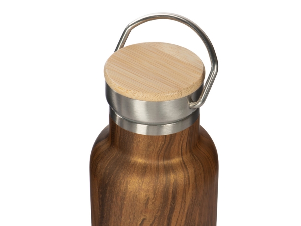 Вакуумная термобутылка «Britewood S4», 500 мл, крафтовый тубус