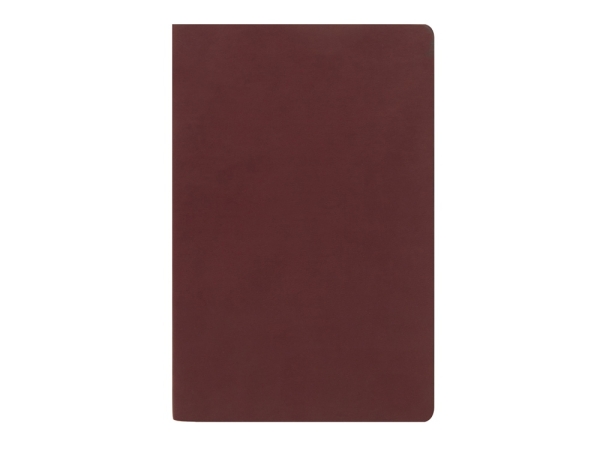 Ежедневник А5 недатированный «Megapolis Velvet Flex», бордовый