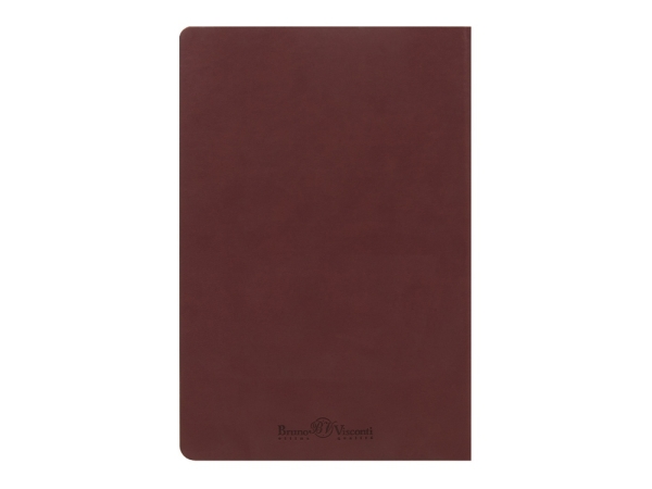 Ежедневник А5 недатированный «Megapolis Velvet Flex», бордовый