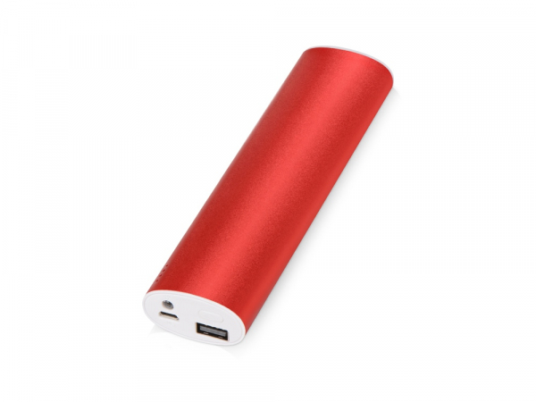 Портативное зарядное устройство "Спайк", 8000 mAh, красный