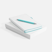 Набор White Shall, бело-бирюзовый Набор White Shall, бело-бирюзовый