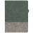 Ежедневник Horizon, недатированный, серый с зеленым