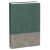 Ежедневник Horizon, недатированный, серый с зеленым