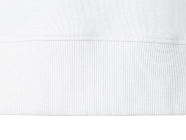 Свитшот оверсайз с рукавом реглан «Belgrade», унисекс, белый