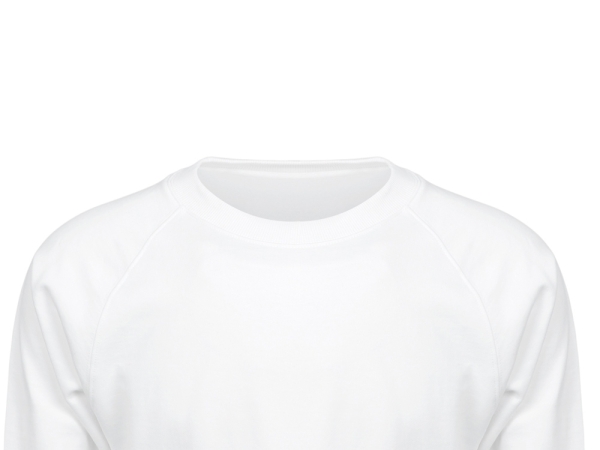 Свитшот оверсайз с рукавом реглан «Belgrade», унисекс, белый