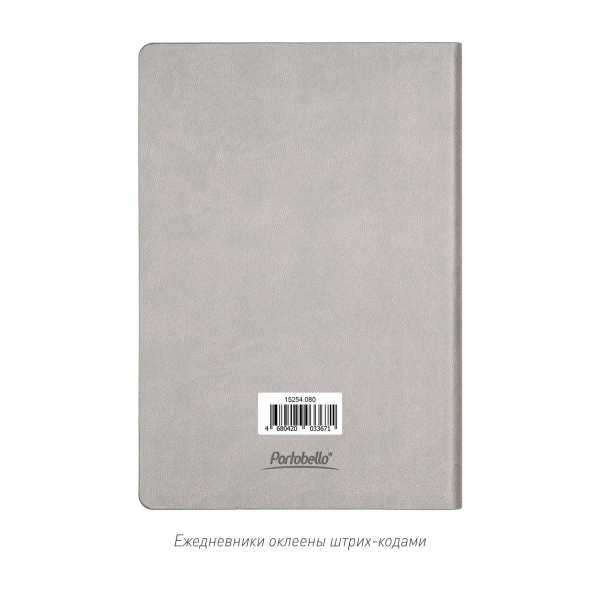Ежедневник Latte NEW недатированный, серый/зеленый