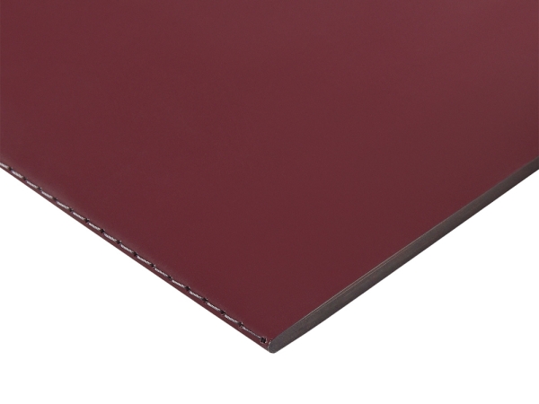 Бизнес-тетрадь А5 "Pragmatic Contrast", 40 листов в клетку, бордовый с темно-серым срезом