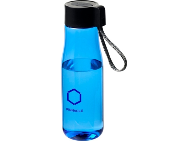 Спортивная бутылка Ara 640 мл от Tritan™ с зарядным кабелем, cиний