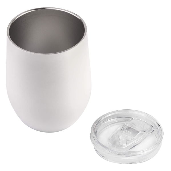 Термокружка (кофер) STEP SOFT 370мл Белая 6300.07