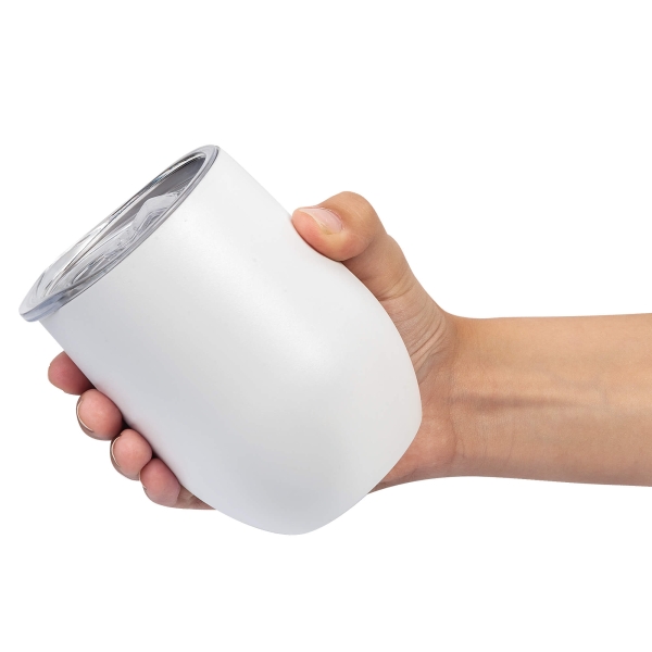 Термокружка (кофер) STEP SOFT 370мл Белая 6300.07