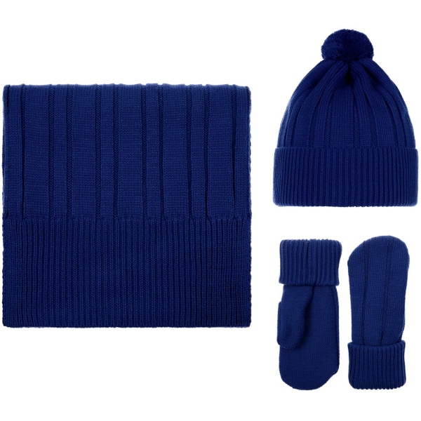 Набор Knit Beat, темно-синий