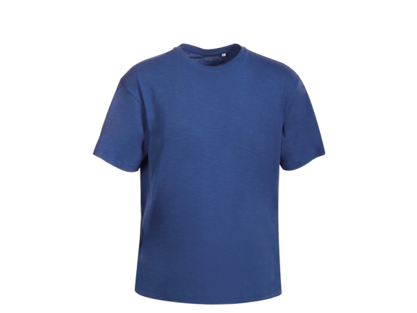 Футболка из джерси с протяжками «Portofino» унисекс, классический синий