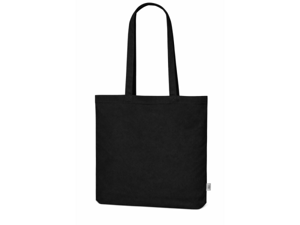 Сумка «Твил» из хлопка, 210 г/м2, черный